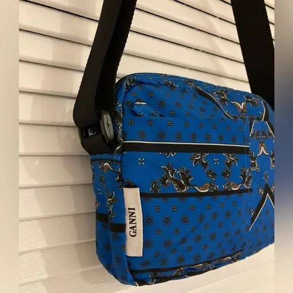 GANNI nylon shoulder bag - Picture 1 of 12